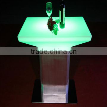 lighted modern furniture led glow table furniture led table for home