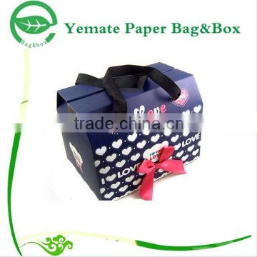 new fashion advertising promotional luxurious customized 4 color cute paper bag