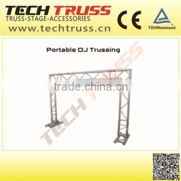 Protable DJ truss stand (L)*(W)=2.5m*2.4m easy and flexible!