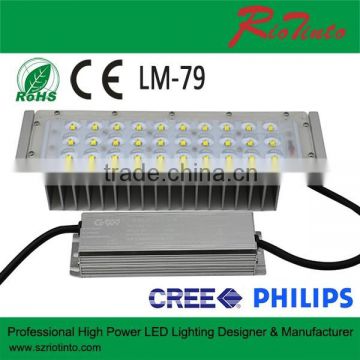 2016 best selling 60w 50w 40w 30w 20w led street light module, led garden light module manufacture