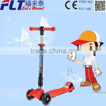 Patent new maxi folding kick scooter for kids best toy with 4 wheel for wholesale