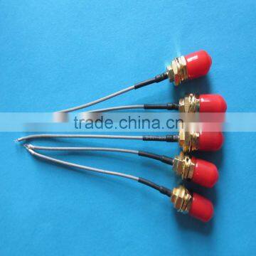 Manufacturer Supply 30cm Length Cable , Custom Cable U.FL To SMA , Coaxial Custom Cable Assembly