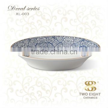 houseware 2015 personalized ceramic plate with decal design