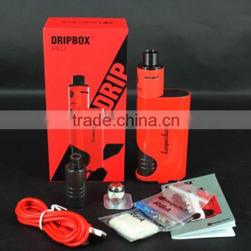 Pre-order!!! KangerTech First Dripper E-Cigarette starter kit Dripbox starter kit with squeeze tank