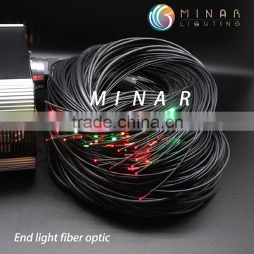 chinese supplier solid end glow pmma plastic optical fiber for underground light
