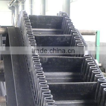 Manufacturer of high quality corrugated sidewall conveyor belt with good price in China, industrial conveyor belt
