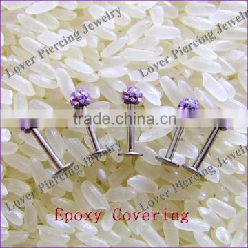 Fashion Design High Polish Stainless Steel Unique Labret Piercing Jewelry [FC-962E]