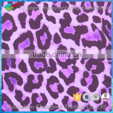 direct manufacturer leopard spandex lycra fabric price