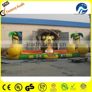 2014 hot sell indoor inflatable monkey bouncer