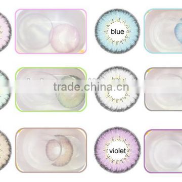 CE ISO KFDA approved Korea EOS BRILLER colored contact lenses wholesale cosmetic color contact lens