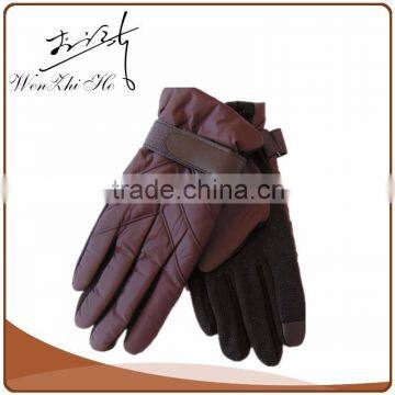 Anti-Skid Silica Palm Thinsulate Glove Liners With Down Cloth