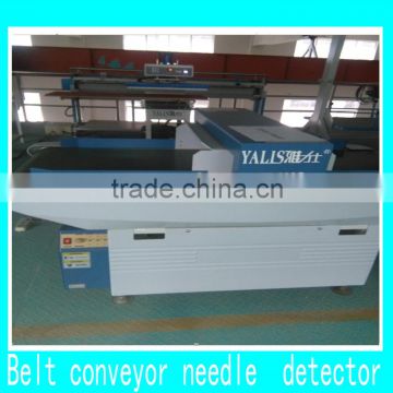 Advanced metal detector for soft goods/needle detector for clothing material