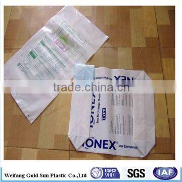 pp woven block bottom valve cement bag