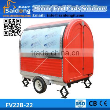 2015 Hot Sale China Mobile Food Cart Manufacturers in China