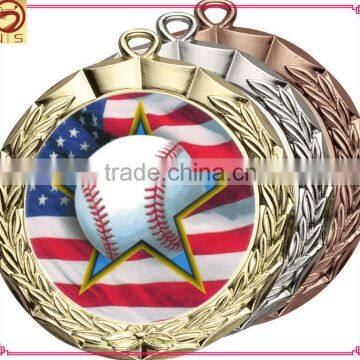 newest custom high qaulity baseball sports medal