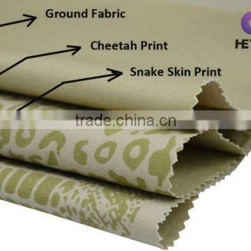 Cotton Poly Stretch Fabric Khaki Color