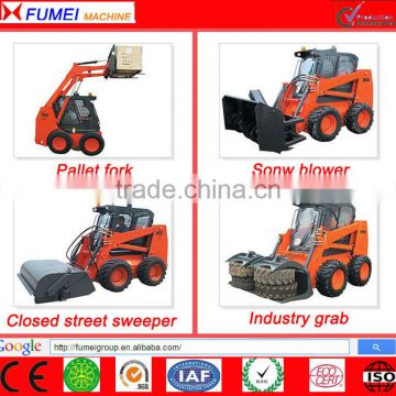 Hot sale Chinese CE certificate skid steer loader