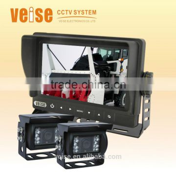 Waterproof Monitor Rearview Back Up Camera System for Tractor,Cultivator,Plough,SUV, Excavator, Boat