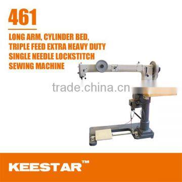 Keestar 461 Super Long Arm Cylinder Bed Heavy Duty Walking Foot Industrial Sewing Machine