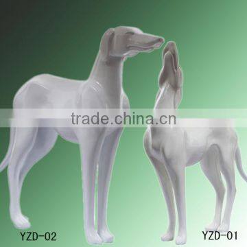 New display realistic display fashion animal dog manikin