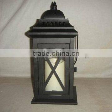 metal iron sheet lantern ,LED candle lantern,metal garden candle lantern