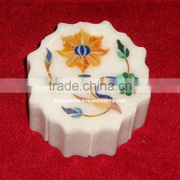 Marble Inlay Gift Box, Marble Decorative Inlay Box