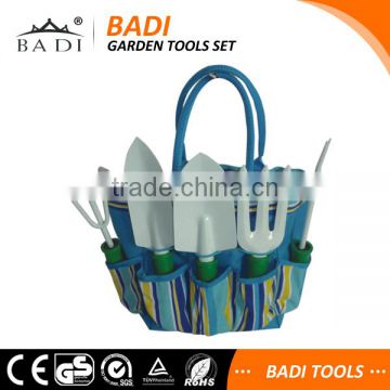 China Gold Supplier 2016 New Design 5pcs names garden tools with bag