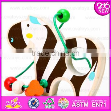 2016 brand new wooden animal toy,most popular wooden animal toy W11B094