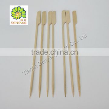 cheap wooden BBQ tool stick bamboo bbq skewer for kids