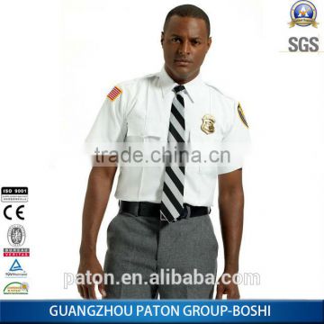 Custom Men Short Sleeve Security Guard Uniform Clothes For Summer