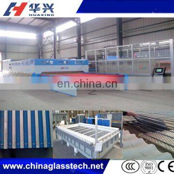 customized size flat and bent glass tempering furnace