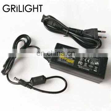 12W 12v 24v dc led christmas tree adapter power supply