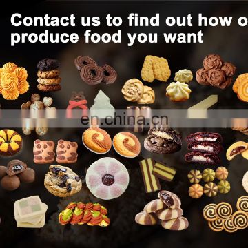2020 Longyu Designed Small Biscuit Making Machine/ Mini Cookie Maker/Three Colors Cookies Production Line