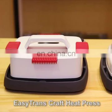 Factory Mini Iron Portable Heat Transfer Sublimation t shirt printing press Machine//