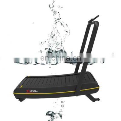 A new fitness air runner mini  home use self power running machine folding curve treadmill walking machine manual treadmill