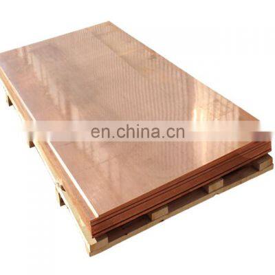 Reliable manufacturer 4mm copper sheet for sale