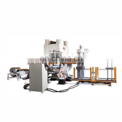 Air Conditioner Production Heat Exchanger Workshop Line Aluminum 125T Fin Press Machine