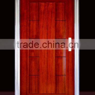 steel wooden door