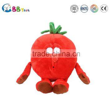 ICS carrefour factory plush and stuffed vegetables and fruits toys for Kids