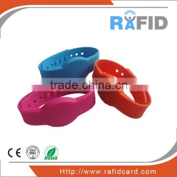 supply rfid silicone wristband bracelet