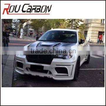 For BMWW X6 Bodykit Fiberglass/Full Carbon 9pieces Car Parts