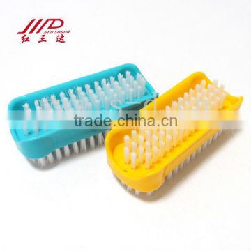 plastic double side nail cleaning brush (C408-B)