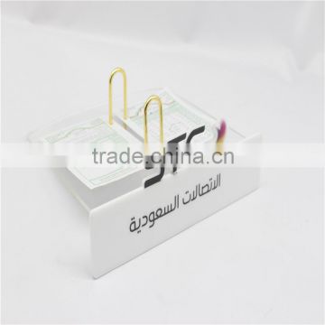 Saudi Arabia Promotional desk calendar business gift acrylic calendar