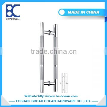 (YX-3004) high quality stainless steel shower door handle plastic