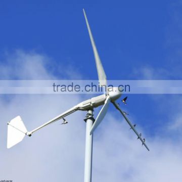 HLD! horizontal axis wind generators 3KW with wind turbine price for 5kw wind solar hybrid system
