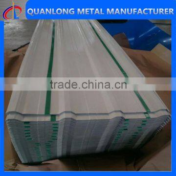 color coated iron 24 gauge galvanized prepainted steel roofing sheet