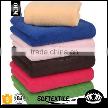 softextile absorbent fashionable blue bath rug and towel set