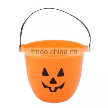 Halloween pumpkin candy bucket
