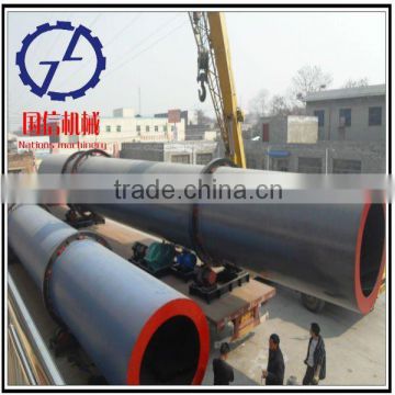CE approved 2.2m*18m coconut shell dryer machine
