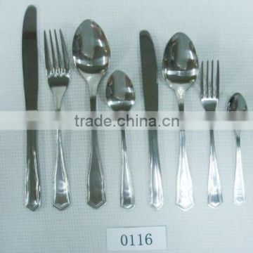 0116 stainless steel cutlery set